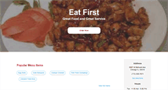 Desktop Screenshot of eatfirstbelmont.com