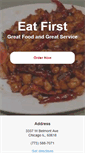 Mobile Screenshot of eatfirstbelmont.com